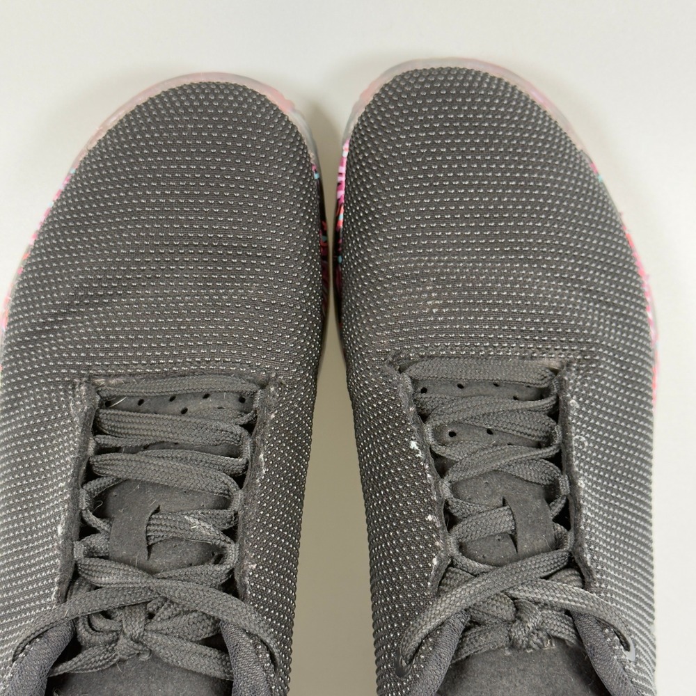 Nobull Outwork Trainer Womens 8.5 8 1/2 Gym Shoes Black Midnight Palm Low Lace - Picture 7 of 16